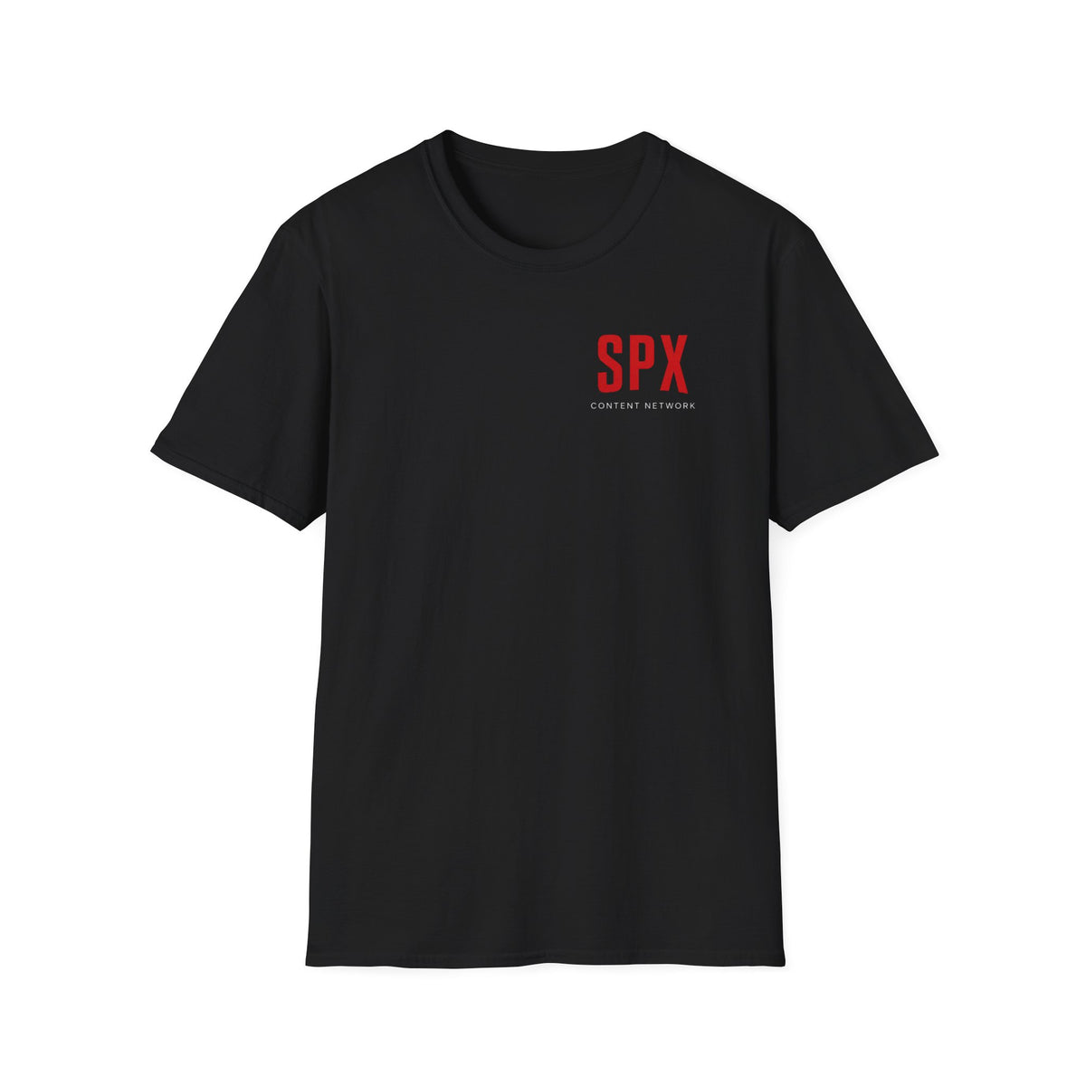 Copy of Black SPX Content Network Pocket/Logo Tee