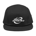 Black SPX6900 5-Panel Embroidered Cap