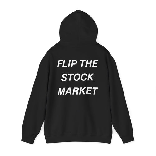 Black S&P6900 OG Logo Flip The Stock Market Hoodie