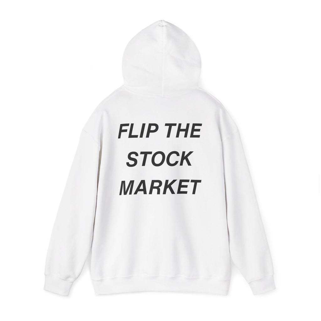 White SPX6900 Flip The Stock Market Hoodie