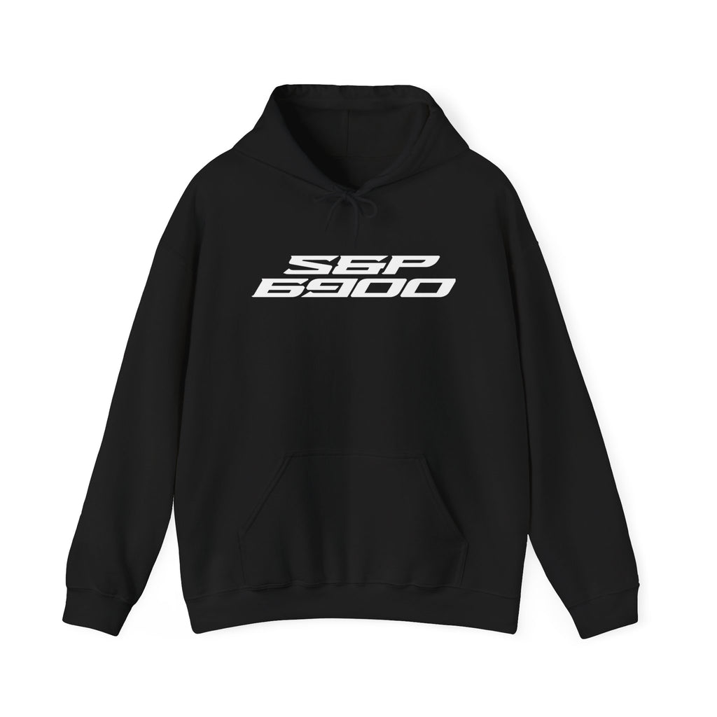 Black S&P6900 Swoosh-Less Hoodie