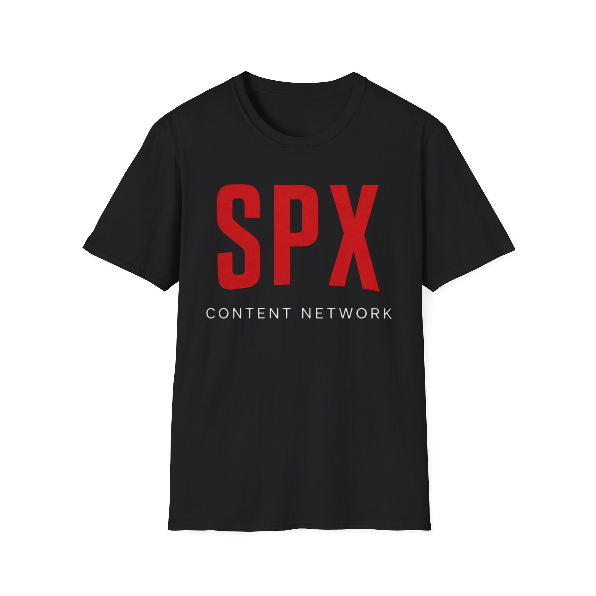 Black SPX CONTENT NETWORK Tee