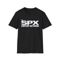Black SPX CONTENT NETWORK News Logo Tee