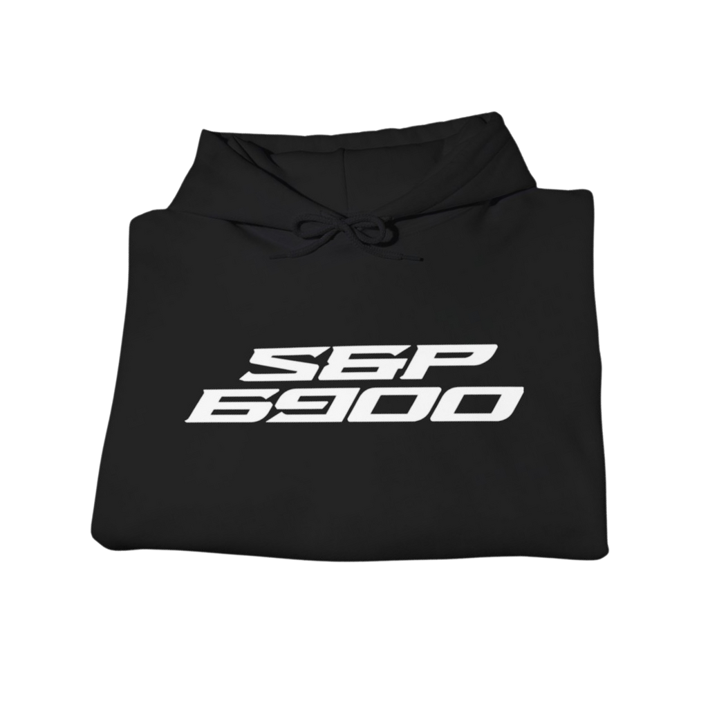 Black S&P6900 Swoosh-Less Hoodie